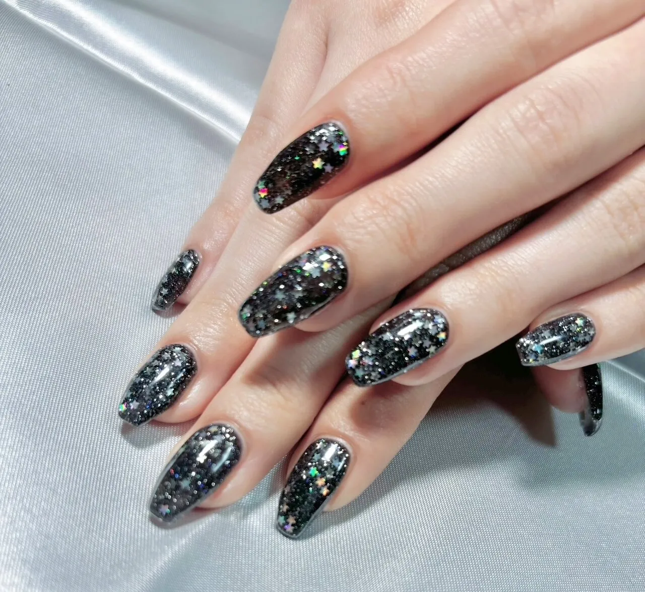 フラッシュネイル×星